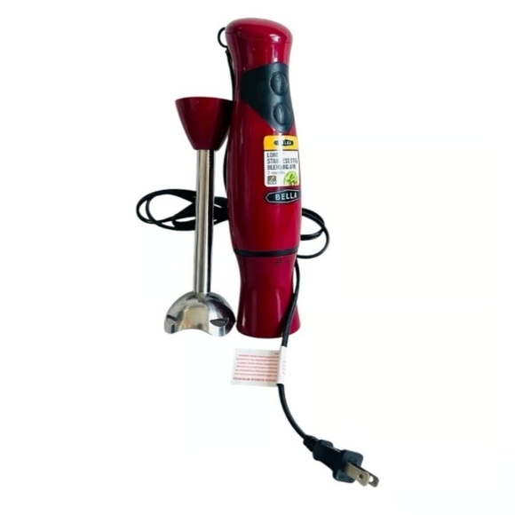 Vintage Bella Immersion Hand Blender Portable Mixer Shakes Smoothie Maker - Picture 3 of 6